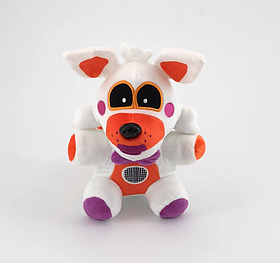 М'яка іграшка FNAF Фоксі Лолбіт 18 см - П'ять ночей з Фредді, плюш, для дітей, подарунок