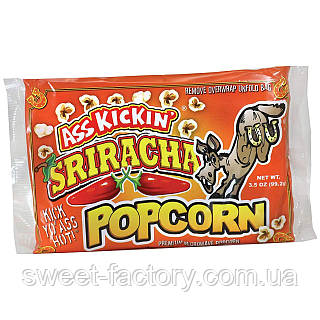Попкорн Ass Kickin' Popcorn Sriracha 99g