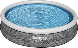 Басейн надувний Bestway 57443 Fast Set 366 х 76 см
