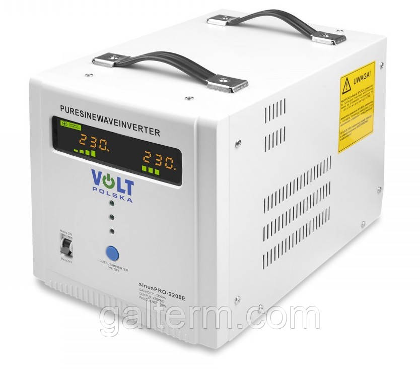 Блок безперебійного живлення Volt Sinus PRO - 2200E (1600Вт)