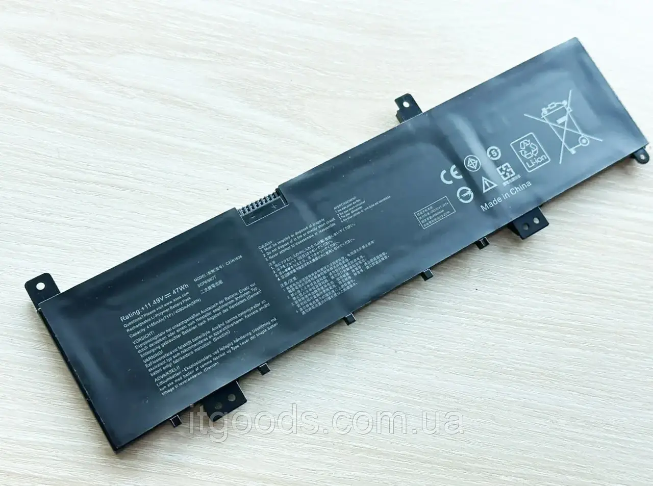 Акумуляторна батарея для Asus C31N1636 0B200-02580000 11.49V VivoBook Pro15 N580VN N580VD N580GD X580VN