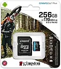 Карта памяті Kingston Canvas Go! Plus SDCG3/256GB 256GB microSDXC З адаптером Class 10 UHS-I U3 V30 A2, фото 5