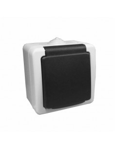 Розетка із заземленням вологозахищений IP54/16А