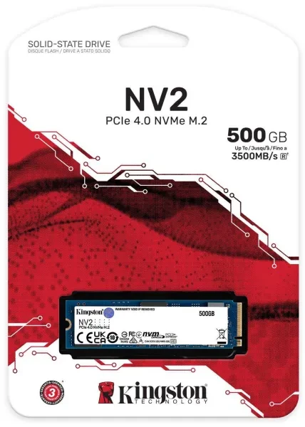 SSD диск Kingston NV2 (SNV2S/500G) 500GB