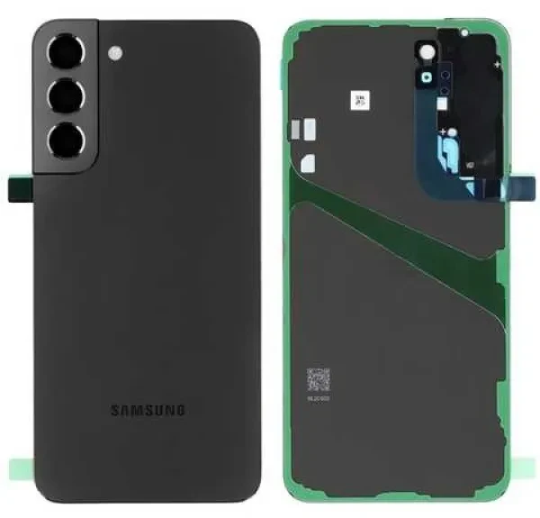 Задня кришка Samsung S906B Galaxy S22+ 5G з склом камери Phantom Black, фото 1
