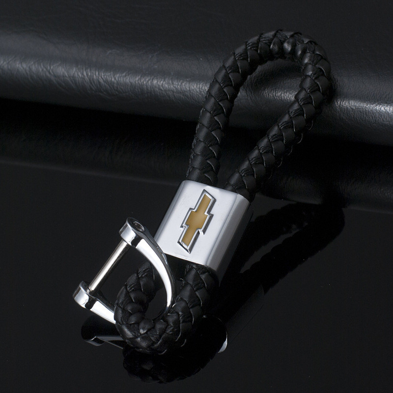 Автомобільний брелок для ключів, підвісний екошкіра з логотипом Chevrolet, фото 1