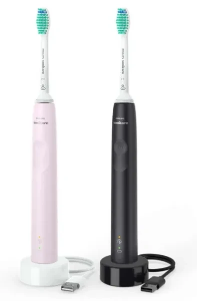Електрична зубна щітка Philips Sonicare 3100 series HX3675/15 Black Gold