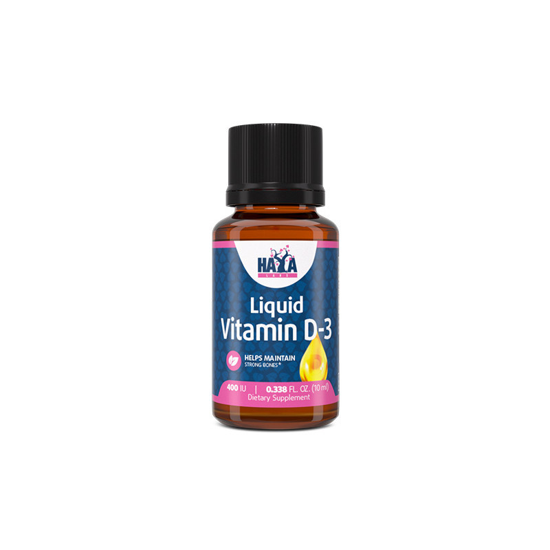 Вітаміни та мінерали Haya Labs Liquid Vitamin D3 400 IU, 10 мл EXP