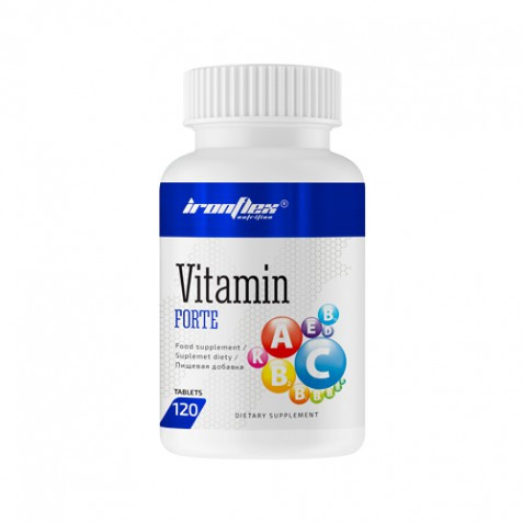 Вітаміни та мінерали IronFlex Vitamin Forte, 120 таблеток EXP