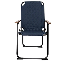 Крісло Туристичне Розкладне Bo-Camp Jefferson Blue (1211897) Кемпінгове Складне Крісло для риболовлі, фото 2