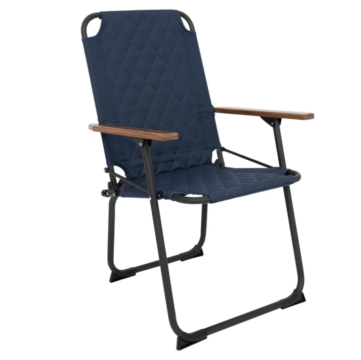 Крісло Туристичне Розкладне Bo-Camp Jefferson Blue (1211897) Кемпінгове Складне Крісло для риболовлі, фото 1