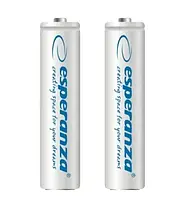 Акумулятор Esperanza AAA/HR03 White Ni-MH 1000 mAh BL 2шт