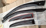 Вітровики VL на Audi A2 Hb 5d 2000-2005 Дефлектори бічних вікон VL для Аудіо А2 хетчбек, фото 4