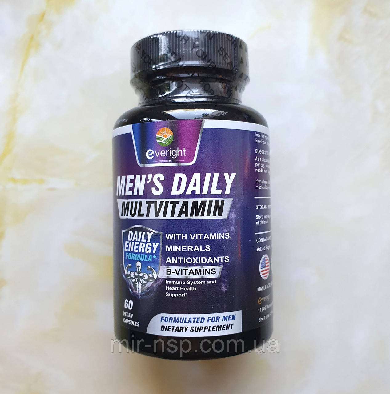 Man's Daily Multivitamin №60 вітаміни для чоловіків