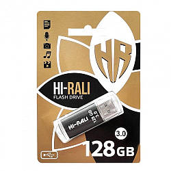 USB флеш-накопичувач 3.0 Hi-Rali Rocket 128gb Колір Чорний 4711472585549