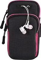 Чохол на руку BeCover BC0011 Universal 6.5 Pink Black на руку
