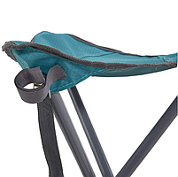 Стілець Туристичний Розкладний Uquip Darcy Caribbean Blue (244019) Кемпінговий Складаний Стільчик для риболовлі, фото 4