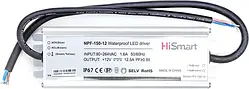 Блок живлення для освітлення HiSmart NPF-150-12 12 V 125 A 150 W PFC IP67