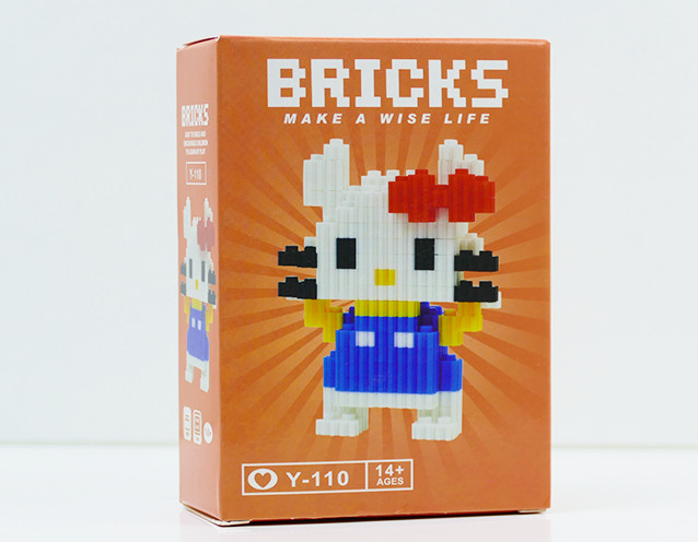 Конструктор Mini Bricks Фігурка Хелоу Кіті Міні Блоки (00966)