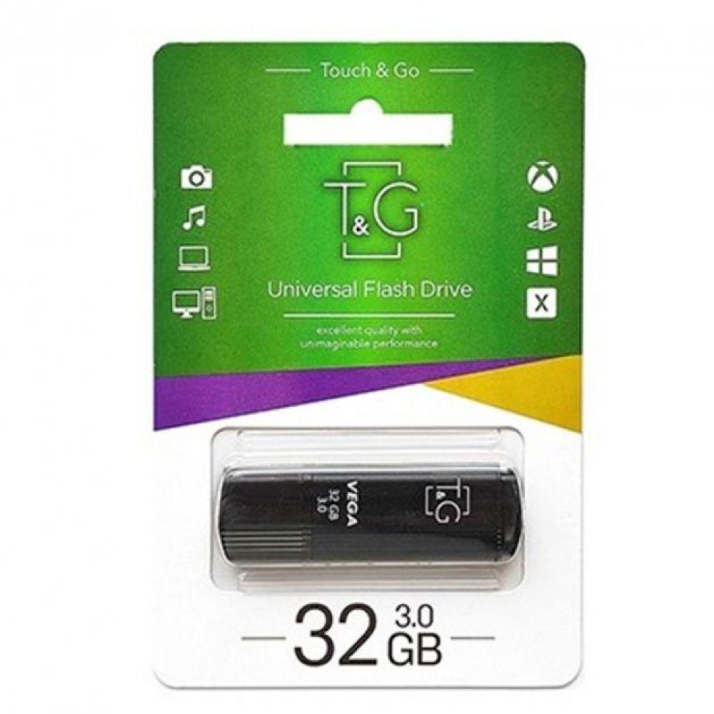 USB флеш-накопичувач 3.0 T&G 32gb Vega 121 Колір Чорний 4719303950474