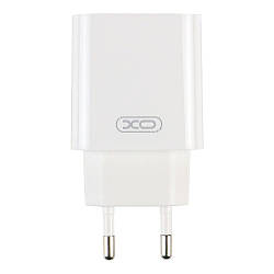 Мережевий Зарядний Пристрій XO L103 1USB QC 18W+USB to Micro Колір Білий 6920680832163
