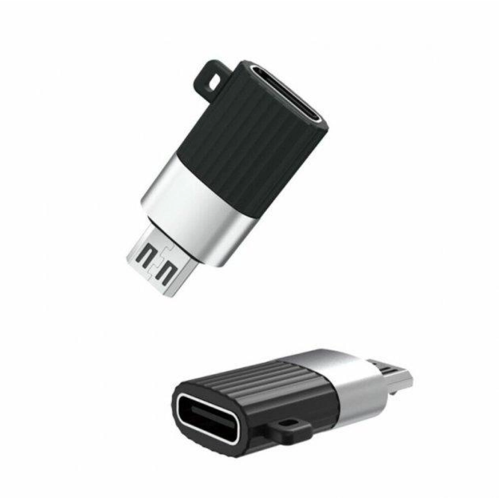 Перехідник XO NB149-C TYPE C to Micro connector Колір Чорний 6920680869213