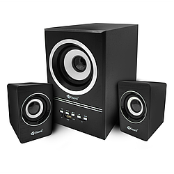 Комп'ютерні колонки Kisonli U-2700BT Колір Чорний 6970171741078