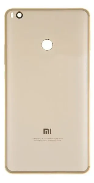 Задня кришка Xiaomi Mi Max 2 gold (зі склом камери), фото 1