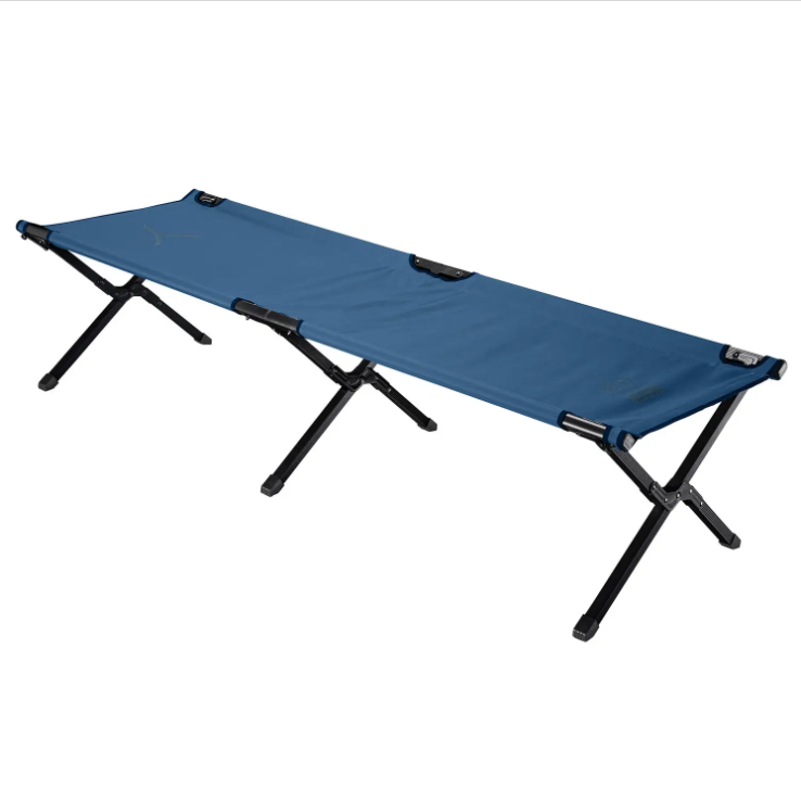 Ліжко Туристичне Розкладне Grand Canyon Topaz M Dark Blue (360017) Кемпінгова Складана Розкладачка для риболовлі, фото 1