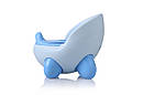 Дитячий горщик Кью Кью світло блакитний Babyhood, фото 3