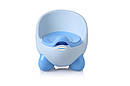 Дитячий горщик Кью Кью світло блакитний Babyhood, фото 4