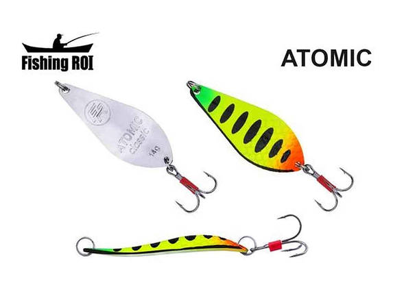 Блешня риболовна Atom classic 14г 184 615-04-14-184 ТМ FISHING ROI FG, фото 1