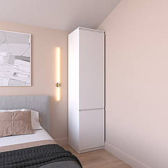 Шафа для одягу, пенал з полицями для речей R-22