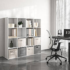 Полка для книг, стелаж для дому на 16 комірок M-14