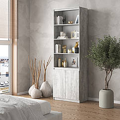 Шафа для книг, пенал з полками R-29