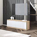Тумба під телевізор у вітальню, сучасна з полицями, без ручок R-31, фото 7