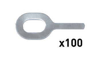 100 Пряме тягове кільце №3 товщина AlMgS 1.0 мм для SPOT ARCPULL GYS 059450