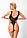 Боді Noir Handmade F322 Paparazzi elastic mesh body - L, фото 3