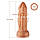 Силіконовий дилдо з вібрацією Hismith Slightly Curved Vibrating Silicone Dildo Monster Series, фото 3