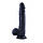 Силіконовий дилдо Hismith 8.3" Silicone Dildo Black, фото 5