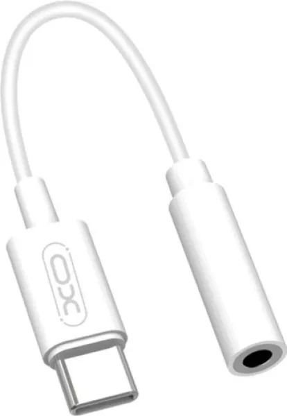 Перехідник XO NB-R161 Audio Adapter Type-C to 3.5 мм White