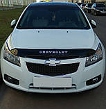 Дефлектор капота Subaru Forester 2008-2012 Мухобійка Субару Форестер, фото 3
