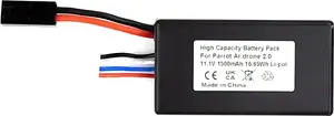 Акумулятор до радіокерованої моделі PowerPlant Parrot Ar.drone 2.0 1500mAh (Dual Connector) (CB970681) Black