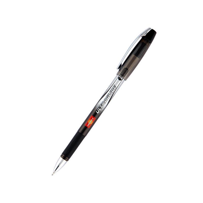 Ручка кулькова чорна 1 мм Unimax ULTRAGLIDE UX-114