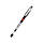 Ручка кулькова чорна 1 мм Unimax ULTRAGLIDE UX-114, фото 3