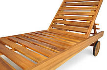 Дерев'яний шезлонг для саду Bahamas, фото 4