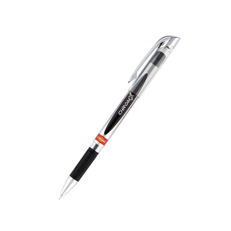 Ручка кулькова чорна 0,7 мм Unimax ChromX UX-119