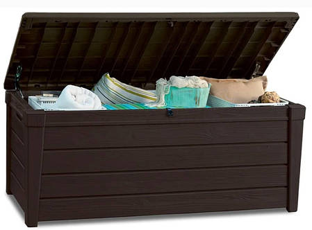 Містка садова комора коричнева 455 л Brightwood Box Keter, фото 1