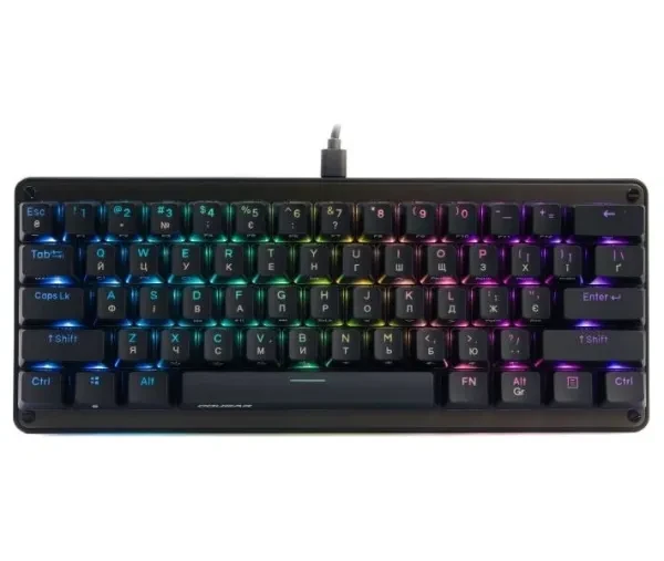 Клавіатура Cougar Puri Mini Black RGB (ENG/UKR/RU)