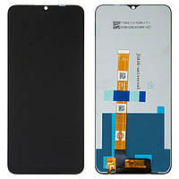 Дисплей для Realme Narzo 50A (RMX3430) , з сенсорним склом, чорний, original (prc)